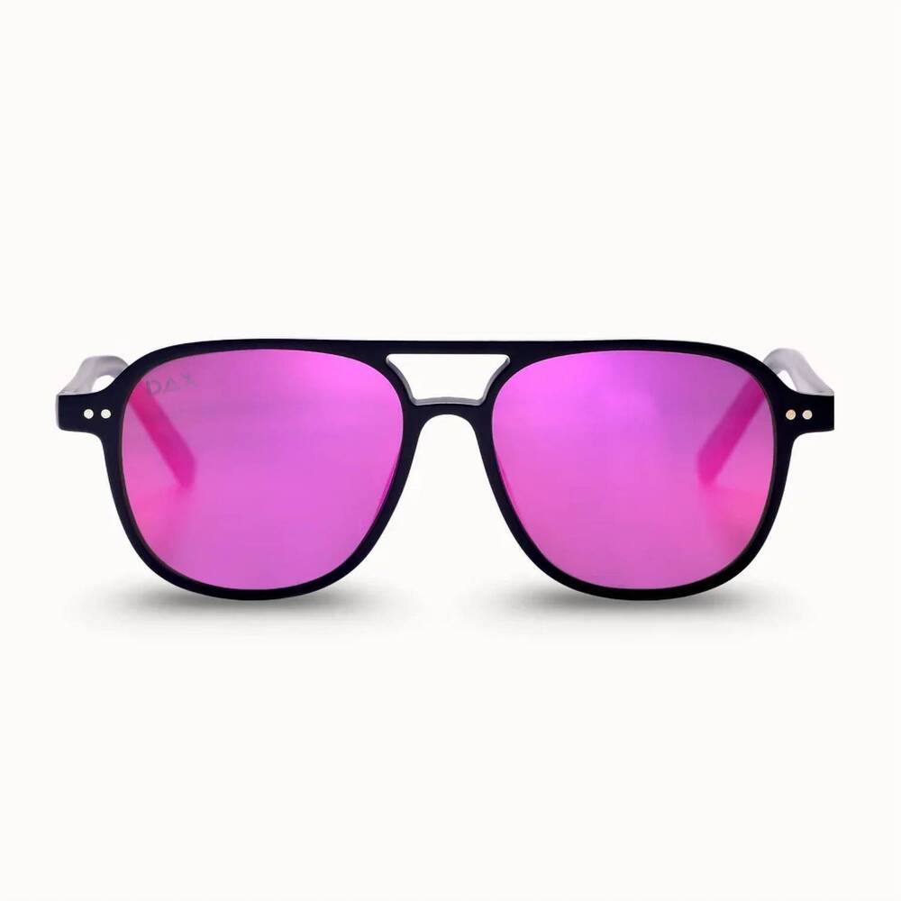 NEW DAX EYEWEAR briggs aviator sunglasses in hot pink